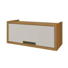 Armário Aéreo Cozinha Modulado Imperatriz c/ 1 Porta Basculante Freijo