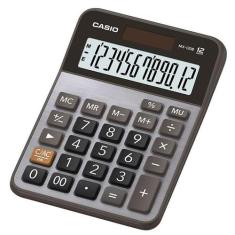 Calculadora Mesa Prata MX - 120B 12 Dígitos Casio