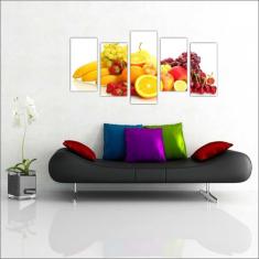 Quadro Decorativo Frutas Cozinha Gourmet Restaurantes Decorações Salas