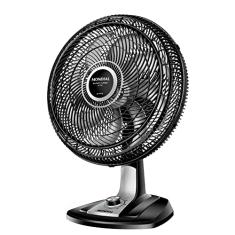 MONDIAL Ventilador 40cm Super Turbo 8 Pás, Preto/Prata, 140W, 110V - VTX-40-8P