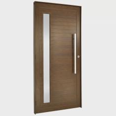 Porta Lambril de Giro com Puxador e Visor Direita Topsul 210x90cm Esquadrisul