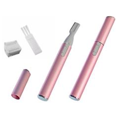 Kit 2 UND Depilador Aparador De Pelos Nariz Sobrancelhas E Orelha Mulh