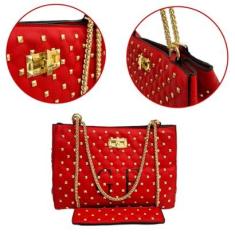 BOLSA FEMININA OMBRO E TRANSVERSAL - GOLDEN FENIX-Feminino