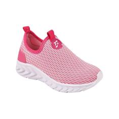 Tênis Infantil Calce Fácil Menina Confortável Pink-Feminino
