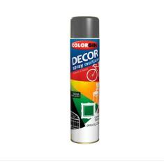 Tinta Spray Colorgin Decor 866 Grafite