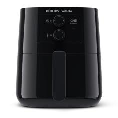Fritadeira Airfryer Philips Walita Série 3000 Grill Edition 4,1L Preta 1400W