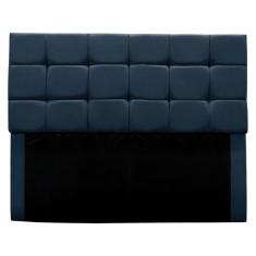 Cabeceira Cama Box Estofada King 195 cm Bianca Suede