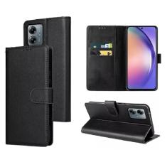 Capinha Capa Carteira Flip Luxo Para Motorola Moto G54