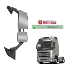 Conjunto Retrovisor LD para Volvo FH 2015/2021 Elétrico - Fabbof