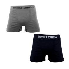 Kit 10 Cuecas Boxer s/ Costura - Bad Boy, P