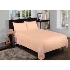 Jogo Lençol Solteiro King 4 Peças 2,03X0,96X30Cm 180 Fios
