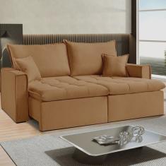 Sofá Cama Dallas 230 Cm sem Caixa – Veludo