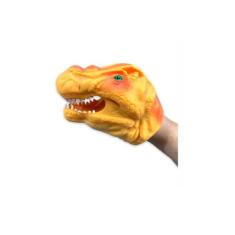 Fantoche Mão Luva Dino Cabeça Dinossauro - Zoop Toys, Amarelo