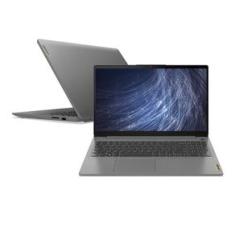 Notebook Lenovo Ultrafino Ideapad 3 256GB 8GB RAM Linux Tela 15.6" - Cinza