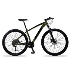 Bicicleta Aro 29 KSW XLT 21v Shimano Tourney Verde Pérola com Preto 15