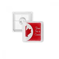 Canada Maple e Good Luck to Canada Teclado mecânico PBT Gaming Upgrade Kit