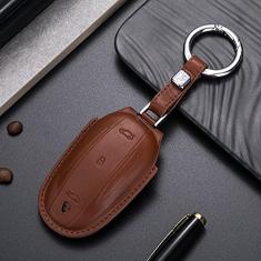 Capa para porta-chaves do carro, capa de couro inteligente, adequado para Tesla modelo X, porta-chaves do carro ABS inteligente porta-chaves do carro