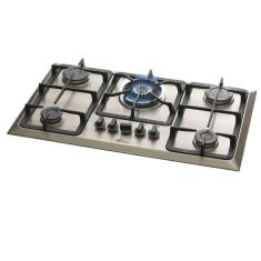Fogão Cooktop Fischer 5Q TC Gás Mesa Inox