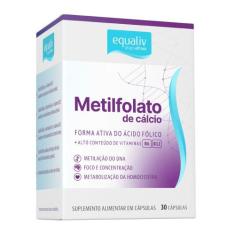 Suplemento Metilfolato De Cálcio 30 Cps - Equaliv