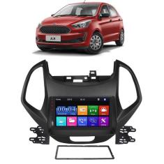 Kit  Multimídia Mp5 Ford Ka 2018 2019 2020 2021 7 Polegadas Espelhamen