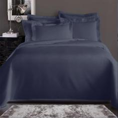 Jogo de Lençol Casal Percal 400 Fios 3 Pçs Extra Macio - Casa Blanca, 