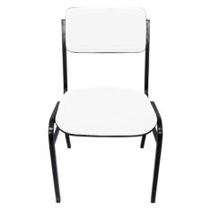 Cadeira Empilhável para Auditórios Linha Hotel Smart Branco