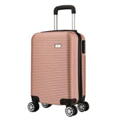 Mala De Viagem Bordo Pequena 10kg P+ Em Abs Padrão Anac - EAGLE, Rosa