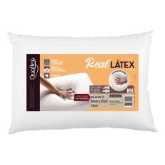 Travesseiro Alto Real Látex, 050 x 070 x 016 cm - Duoflex, 1 Peça