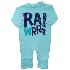 Macacão Bebê Em Suedine Taylor Estampado Menino e Menina - Koala Baby,