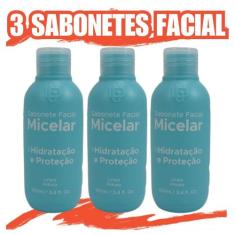 Kit 03un Sabonete Facial Micelar- Di Grezzo