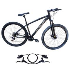 Bicicleta Feminina Aro 29 Alumínio KSW XLT 100 21v Disco Hidráulico Su
