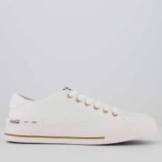 Tênis Coca Cola Verona Feminino Branco-Feminino