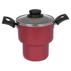 Cuscuzeira de alumínio com revestimento interno de antiaderente Ø14cm 