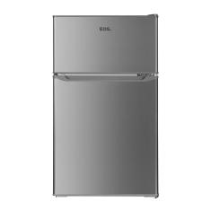 Frigobar Duplex Eos Ice Compact EFB140DI 88 Litros Inox 127V com Porta Reversível