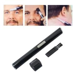 Aparador De Pelos Sobrancelhas Depilador Elétrico Caneta Preta