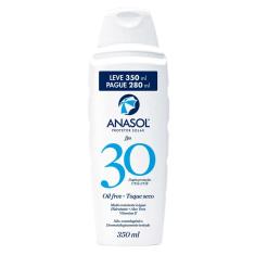 Protetor Solar Anasol Fps 30 Leve 350ml Pague 280ml Toque Seco