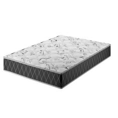 Colchão Casal Double Face Classic com Espuma D-28 138x188 Xadrez/Preto