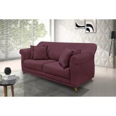 Sofá 2 Lugares 180cm Veludo Arras - Spezzia Decor