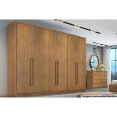 Guarda Roupa Casal 6 Portas E 8 Gavetas Robust-livorno Cumaru