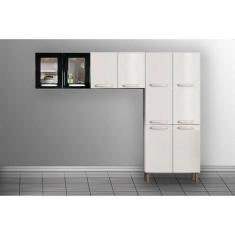 Cozinha Modulada Bertolini Evidence 3 Peças (2 Armários + 1 Paneleiro)