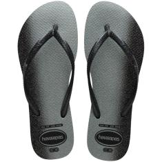 Chinelo Havaianas Slim Gloss Preta