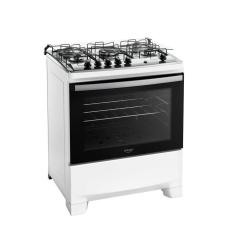 Fogão Dako Supreme 5 Bocas com Mesa Inox Acendimento Automatico Branco Bivolt