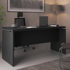 Mesa de Escritório 160cm com Tampo Duplo Oslo