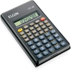 Calculadora Científica 56 Funções 10dig. 2 Pilhas AAA Elgin