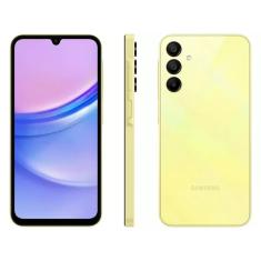 Smartphone Samsung Galaxy A15 5G 256GB - Verde Claro, RAM 8GB, Tela 6.5", Câmera 50MP + Selfie 13MP