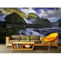 Papel de Parede Paisagens Cachoeira43 - 2,40 X 3,10 - Voce Decorando