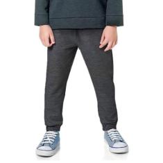 Calça Moletom Juvenil infantil Flanelado 10 a 16 Elastico na Cintura P