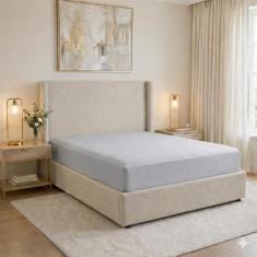 Lençol cama Queen Avulso 400 Fios Com Elástico 100 algodao - Rafaloro,