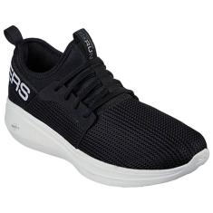 Tênis Skechers Go Run Fast Valor Masculino - Preto/Branco
