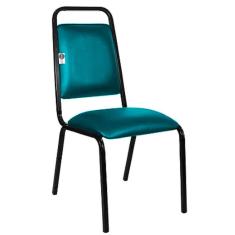 Cadeira Empilhável para Hotelaria Linha Hotel Fremon Verde